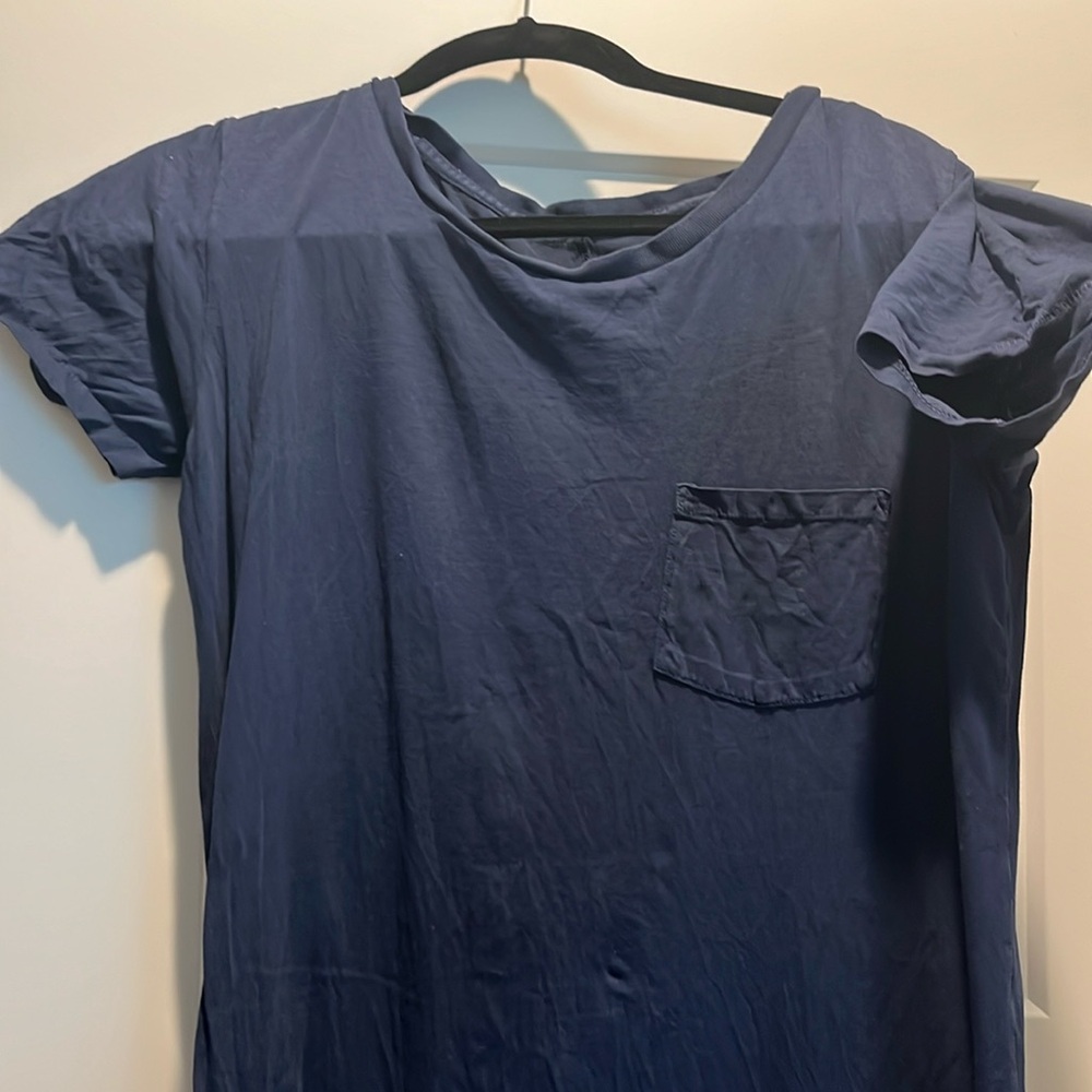 Jcrew t shirt dress navy
